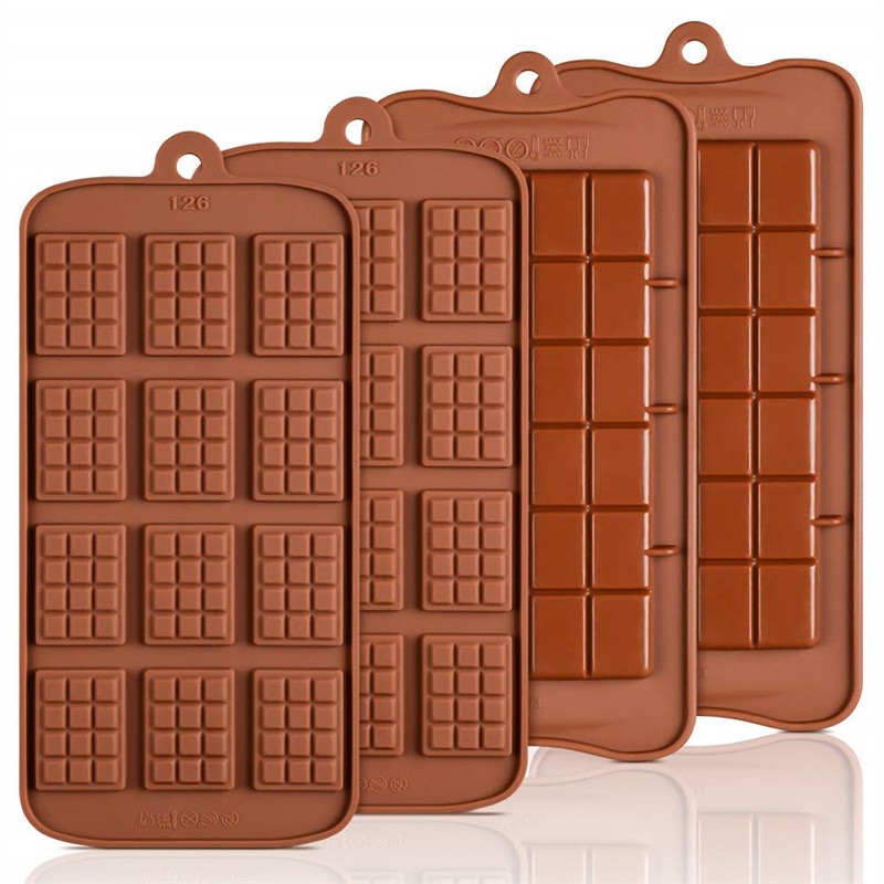 Kundenspezifische Schokoladen-Silikonformen in Lebensmittelqualität